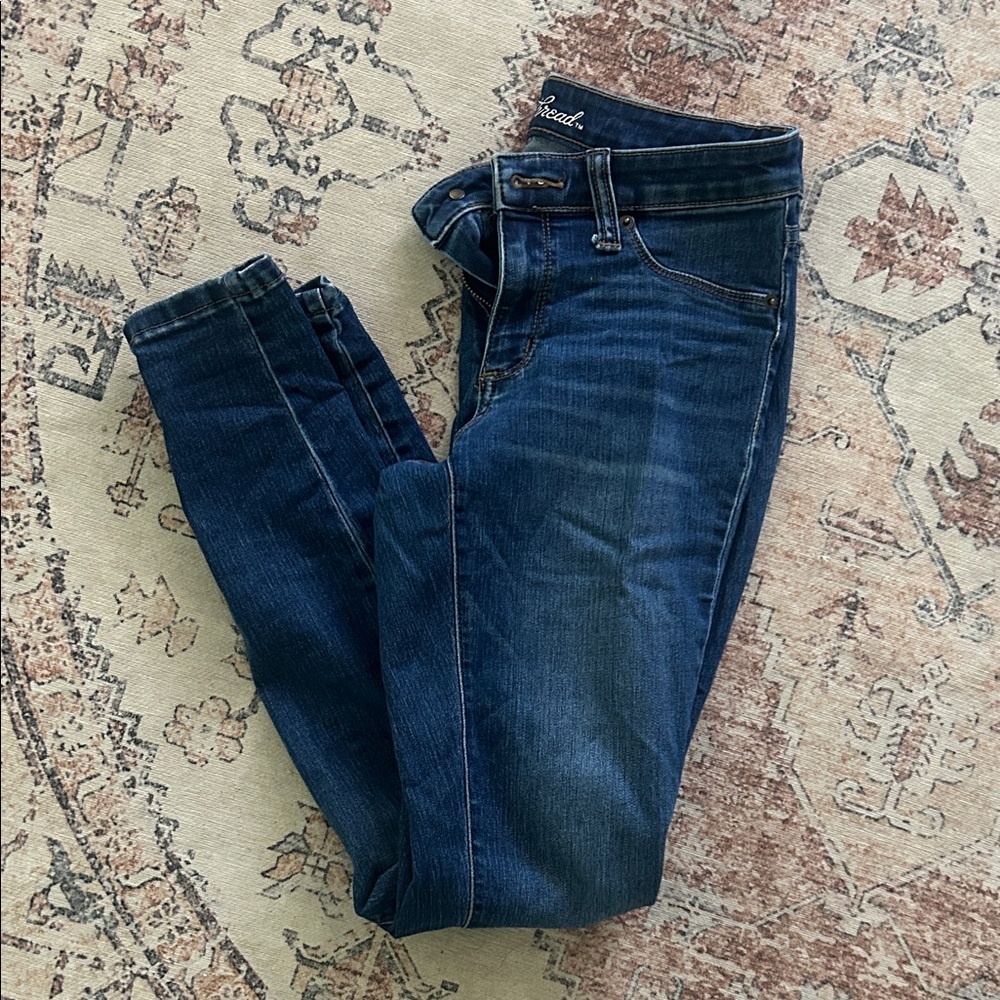 Dark Blue Women's Skinny Jeans